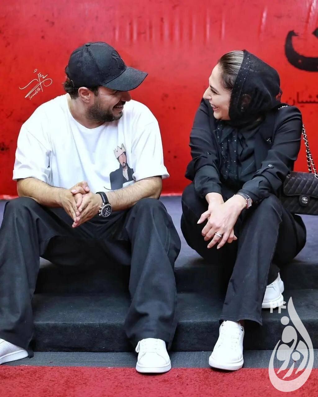 ژست های جنجالی جواد عزتی و رعنا آزادی ور در اکران زخم کاری 1 2186960 469
