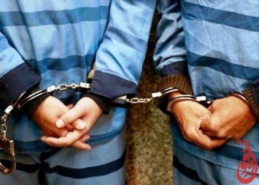 دستگیری باند پنج نفره اراذل اوباش توسط پلیس دزفول 5 780742 832