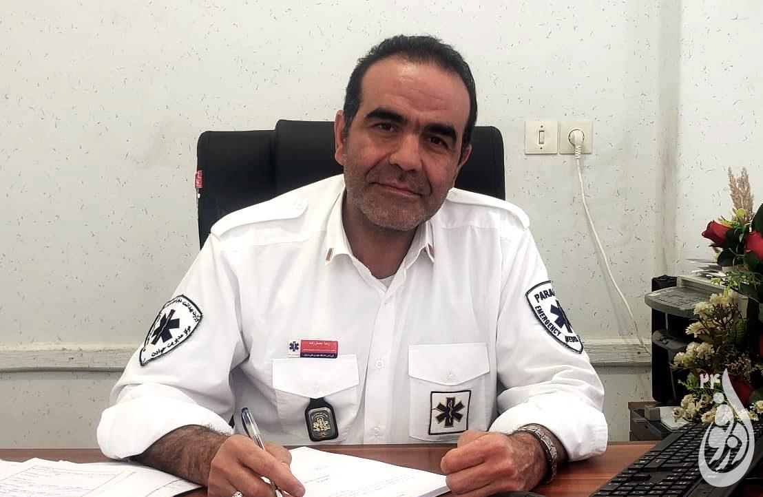 بازگشت به زندگی جوان ۲۰ ساله با تلاش کارشناسان اورژانس دزفول 1 رضا معمارزاده اورژانس دزفول 1 1