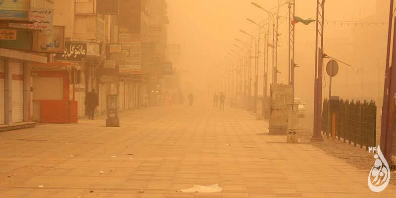 پیش‌بینی گرد و غبار محلی برای خوزستان