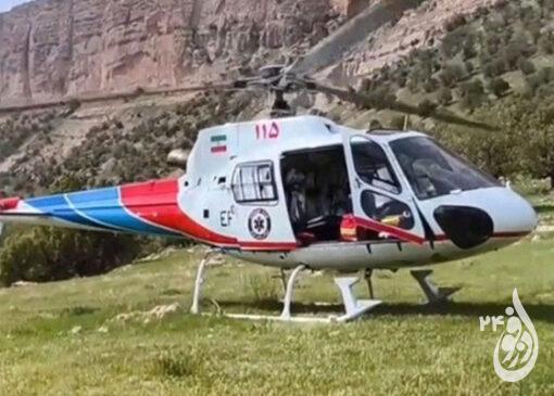 اورژانس هوایی دزفول جان بانوی عقربگزیده را نجات داد 1 اورژانس هوایی دزفول جان بانوی عقربگزیده را نجات داد