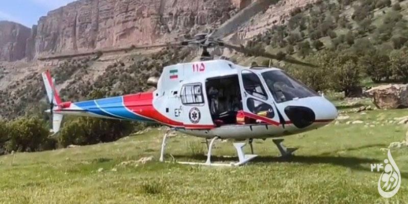 اورژانس هوایی دزفول جان بانوی عقربگزیده را نجات داد 1 اورژانس هوایی دزفول جان بانوی عقربگزیده را نجات داد